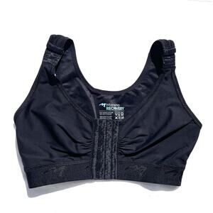 Marena Recovery Compression Adjustable Post Surgical Bra 3436 Black 34 36